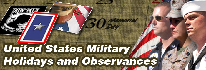 Military Holidays and Observances