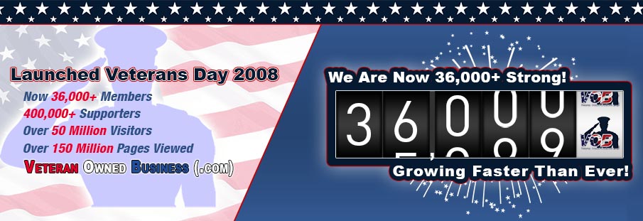Veteran Owned Business Is Celebrating Our 13th Year Anniversary | Veterans Day 2008 - 2021